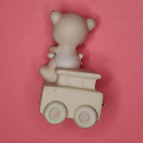 Precious Moments For Baby Birthday Train Figure - Picture 3 of 6